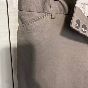 Cream/tan stretch extensible capris by Van Heusen(tagged removed)